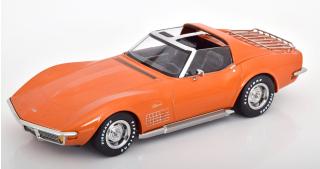 Chevrolet Corvette C3 1972 orange-metallic KK-Scale 1:18 Metallmodell (Türen, Motorhaube... nicht zu öffnen!)