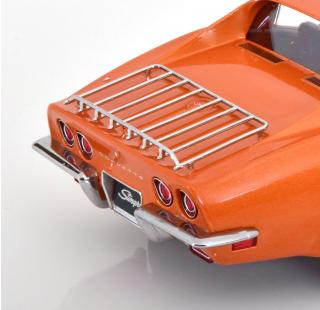 Chevrolet Corvette C3 1972 orange-metallic KK-Scale 1:18 Metallmodell (Türen, Motorhaube... nicht zu öffnen!)