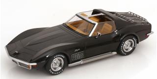 Chevrolet Corvette C3 1972 mit abnhembaren Dachteilen schwarz KK-Scale 1:18 Metallmodell (Türen, Motorhaube... nicht zu öffnen!)