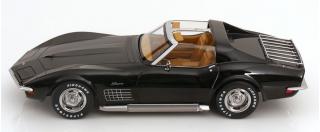 Chevrolet Corvette C3 1972 mit abnhembaren Dachteilen schwarz KK-Scale 1:18 Metallmodell (Türen, Motorhaube... nicht zu öffnen!)