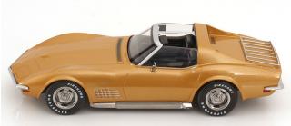 Chevrolet Corvette C3 1972 mit abnhembaren Dachteilen  goldmetallic KK-Scale 1:18 Metallmodell (Türen, Motorhaube... nicht zu öffnen!)