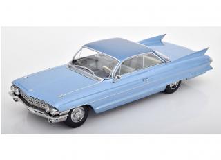 Cadillac Series 62 Coupe DeVille 1961 hellblau-metallic/blaumetallic KK-Scale 1:18 Metallmodell (Türen, Motorhaube... nicht zu öffnen!)