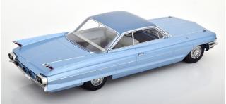 Cadillac Series 62 Coupe DeVille 1961 hellblau-metallic/blaumetallic KK-Scale 1:18 Metallmodell (Türen, Motorhaube... nicht zu öffnen!)