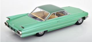 Cadillac Series 62 Coupe DeVille 1961  hellgrün-metallic/greenmetallic KK-Scale 1:18 Metallmodell (Türen, Motorhaube... nicht zu öffnen!)