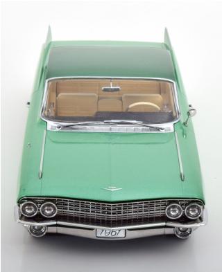 Cadillac Series 62 Coupe DeVille 1961  hellgrün-metallic/greenmetallic KK-Scale 1:18 Metallmodell (Türen, Motorhaube... nicht zu öffnen!)