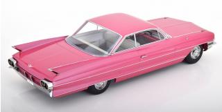Cadillac Series 62 Coupe DeVille 1961  pinkmetallic KK-Scale 1:18 Metallmodell (Türen, Motorhaube... nicht zu öffnen!)