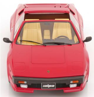 Lamborghini Jalpa 3500 rot mit abnehmbarem Hardtop KK-Scale 1:18 Metallmodell (Türen, Motorhaube... nicht zu öffnen!)