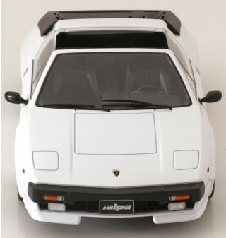 Lamborghini Jalpa 3500 1982 weißmetallic mit abnehmbarem Hardtop KK-Scale 1:18 Metallmodell (Türen, Motorhaube... nicht zu öffnen!)