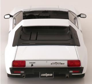 Lamborghini Jalpa 3500 1982 weißmetallic mit abnehmbarem Hardtop KK-Scale 1:18 Metallmodell (Türen, Motorhaube... nicht zu öffnen!)