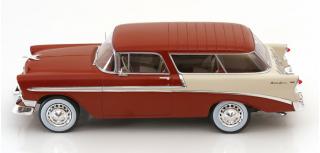 Chevrolte Bel Air Nomad 1956 braunmetallic/creme KK-Scale 1:18 Metallmodell (Türen, Motorhaube... nicht zu öffnen!)
