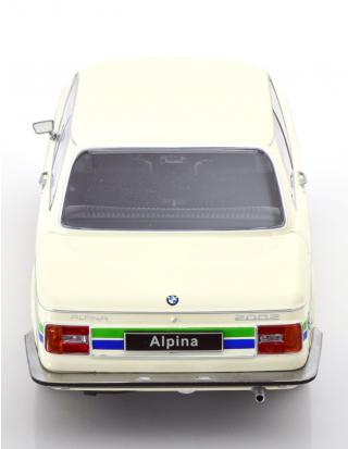 BMW 2002 Alpina 1974  weiß KK-Scale 1:18 Metallmodell (Türen, Motorhaube... nicht zu öffnen!)