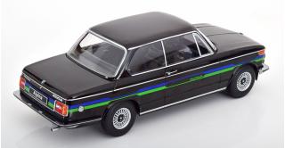 BMW 2002 Alpina 1974  schwarz KK-Scale 1:18 Metallmodell (Türen, Motorhaube... nicht zu öffnen!)