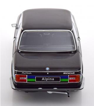 BMW 2002 Alpina 1974  schwarz KK-Scale 1:18 Metallmodell (Türen, Motorhaube... nicht zu öffnen!)