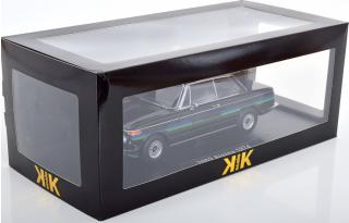 BMW 2002 Alpina 1974  schwarz KK-Scale 1:18 Metallmodell (Türen, Motorhaube... nicht zu öffnen!)