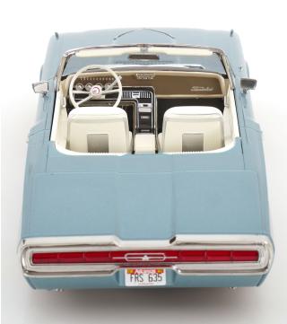 Ford Thunderbird Cabrio 1966 hellblau-metallic 1:18 Film-Version KK-Scale 1:18 Metallmodell (Türen, Motorhaube... nicht zu öffnen!)
