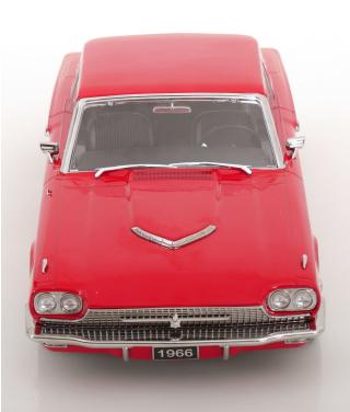 Ford Thunderbird Hardtop Coupe 1966 rot  KK-Scale 1:18 Metallmodell (Türen, Motorhaube... nicht zu öffnen!)