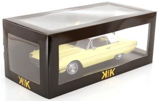 Ford Thunderbird Hardtop Coupe 1966 hellgelb/weiß KK-Scale 1:18 Metallmodell (Türen, Motorhaube... nicht zu öffnen!)