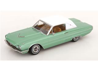 Ford Thunderbird Landau Coupe 1966 grünmetallic/weiß KK-Scale 1:18 Metallmodell (Türen, Motorhaube... nicht zu öffnen!)