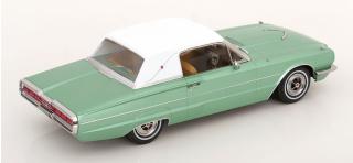 Ford Thunderbird Landau Coupe 1966 grünmetallic/weiß KK-Scale 1:18 Metallmodell (Türen, Motorhaube... nicht zu öffnen!)