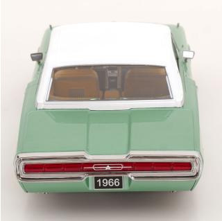 Ford Thunderbird Landau Coupe 1966 grünmetallic/weiß KK-Scale 1:18 Metallmodell (Türen, Motorhaube... nicht zu öffnen!)