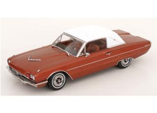 Ford Thunderbird Landau Coupe 1966 kupefermetallic/weiß KK-Scale 1:18 Metallmodell (Türen, Motorhaube... nicht zu öffnen!)