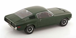 Ford Mustang GT 1968 mattgrün Bullitt Movie Edition KK-Scale 1:18 Metallmodell (Türen, Motorhaube... nicht zu öffnen!)