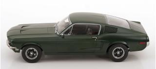 Ford Mustang GT 1968 mattgrün Bullitt Movie Edition KK-Scale 1:18 Metallmodell (Türen, Motorhaube... nicht zu öffnen!)