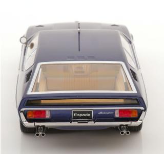 Lamborghini Espada S2 1970 dunkelblau-metallic KK-Scale 1:18 Metallmodell (Türen, Motorhaube... nicht zu öffnen!)