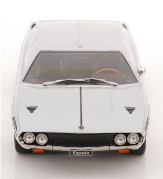 Lamborghini Espada S2 1970 silber KK-Scale 1:18 Metallmodell (Türen, Motorhaube... nicht zu öffnen!)