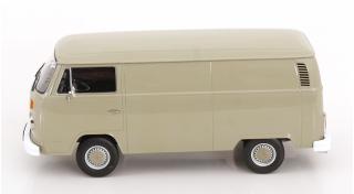 VW T2b Kastenwagen 1972 hellgrau KK-Scale 1:18 Metallmodell (Türen, Motorhaube... nicht zu öffnen!)