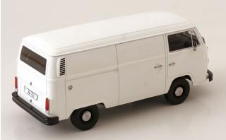 VW Bus T2b Kastenwagen 1972 weiß KK-Scale 1:18 Metallmodell (Türen, Motorhaube... nicht zu öffnen!)