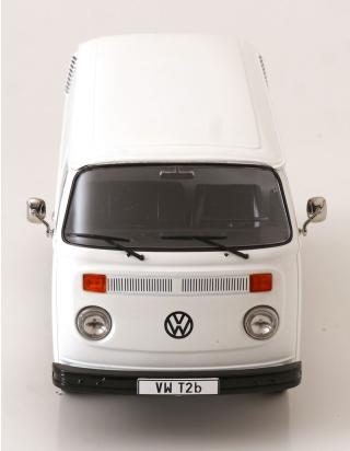 VW Bus T2b Kastenwagen 1972 weiß KK-Scale 1:18 Metallmodell (Türen, Motorhaube... nicht zu öffnen!)