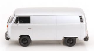 VW Bus T2b Kastenwagen 1972 silber KK-Scale 1:18 Metallmodell (Türen, Motorhaube... nicht zu öffnen!)