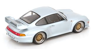 Porsche 911 (993) GT2 1996 BBS-Felgen  silber KK-Scale 1:18 Metallmodell (Türen, Motorhaube... nicht zu öffnen!)
