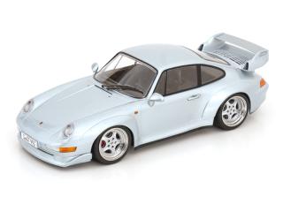 Porsche 911 (993) GT2 1996 Speedline-Felgen  silber KK-Scale 1:18 Metallmodell (Türen, Motorhaube... nicht zu öffnen!)
