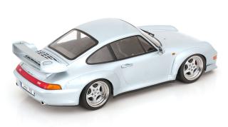 Porsche 911 (993) GT2 1996 Speedline-Felgen  silber KK-Scale 1:18 Metallmodell (Türen, Motorhaube... nicht zu öffnen!)