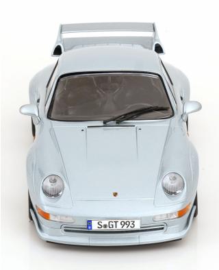 Porsche 911 (993) GT2 1996 Speedline-Felgen  silber KK-Scale 1:18 Metallmodell (Türen, Motorhaube... nicht zu öffnen!)