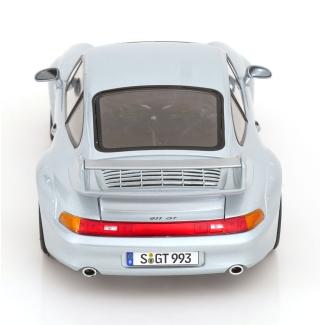 Porsche 911 (993) GT2 1996 Speedline-Felgen  silber KK-Scale 1:18 Metallmodell (Türen, Motorhaube... nicht zu öffnen!)