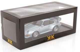 Porsche 911 (993) GT2 1996 Speedline-Felgen  silber KK-Scale 1:18 Metallmodell (Türen, Motorhaube... nicht zu öffnen!)