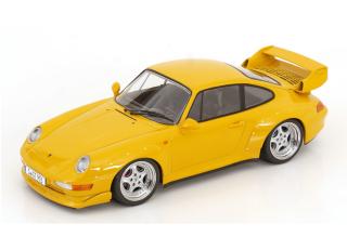 Porsche 911 (993) GT2 1996 Speedline-Felgen  gelb KK-Scale 1:18 Metallmodell (Türen, Motorhaube... nicht zu öffnen!)