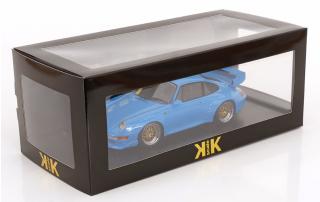Porsche 911 (993) GT2 1996 BBS-Felgen  hellblau KK-Scale 1:18 Metallmodell (Türen, Motorhaube... nicht zu öffnen!)