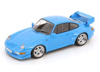 Porsche 911 (993) GT2 1996 Speedline-Felgen  hellblau KK-Scale 1:18 Metallmodell (Türen, Motorhaube... nicht zu öffnen!)