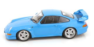 Porsche 911 (993) GT2 1996 Speedline-Felgen  hellblau KK-Scale 1:18 Metallmodell (Türen, Motorhaube... nicht zu öffnen!)