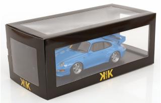 Porsche 911 (993) GT2 1996 Speedline-Felgen  hellblau KK-Scale 1:18 Metallmodell (Türen, Motorhaube... nicht zu öffnen!)