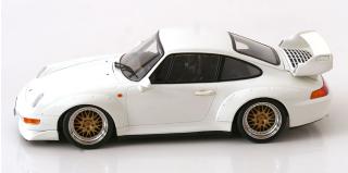 Porsche 911 (993) GT2 1996 BBS-Felgen  weiss KK-Scale 1:18 Metallmodell (Türen, Motorhaube... nicht zu öffnen!)