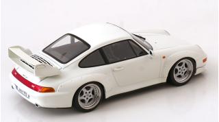 Porsche 911 (993) GT2 1996 Speedline-Felgen  weiss  KK-Scale 1:18 Metallmodell (Türen, Motorhaube... nicht zu öffnen!)