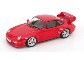 Porsche 911 (993) GT2 1996 Speedline Felgen rot KK-Scale 1:18 Metallmodell (Türen, Motorhaube... nicht zu öffnen!)
