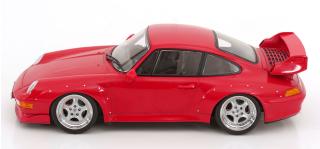 Porsche 911 (993) GT2 1996 Speedline Felgen rot KK-Scale 1:18 Metallmodell (Türen, Motorhaube... nicht zu öffnen!)