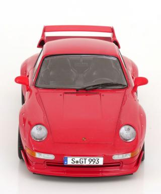 Porsche 911 (993) GT2 1996 Speedline Felgen rot KK-Scale 1:18 Metallmodell (Türen, Motorhaube... nicht zu öffnen!)