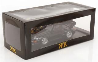 Porsche 911 (993) GT2 1996 Speedline Felgen schwarz KK-Scale 1:18 Metallmodell (Türen, Motorhaube... nicht zu öffnen!)